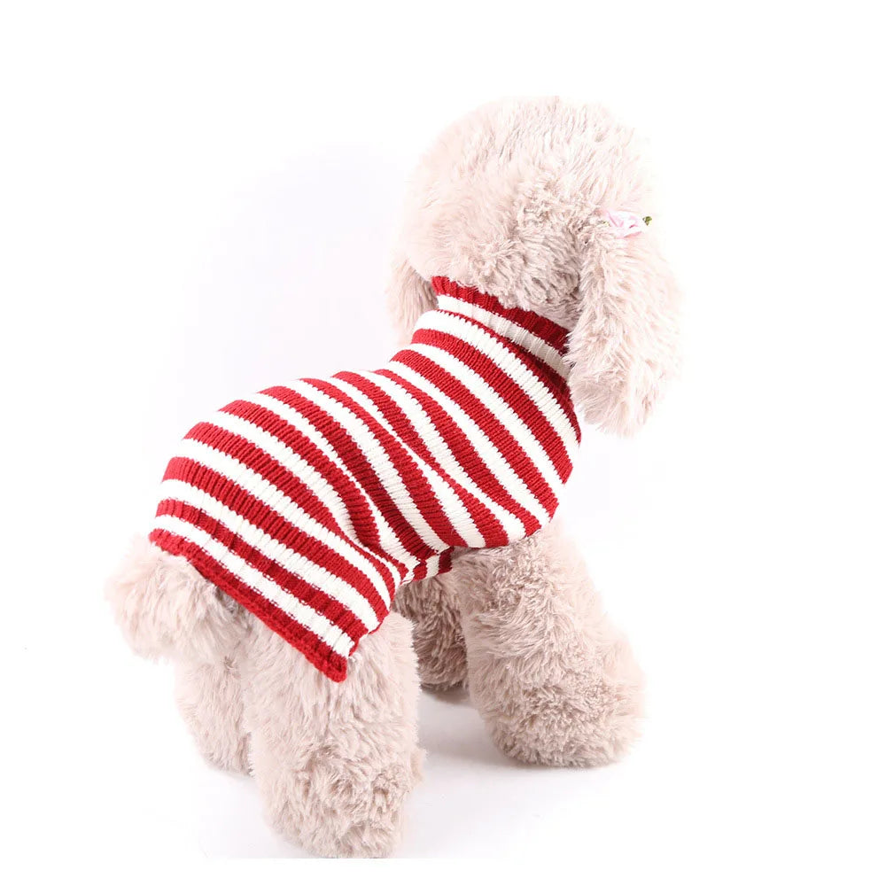 Christmas Dog Hoodies Holiday Puppy Costume Winter Pet Clothes Warm Plush Xmas Santa Elk Sweater Coat for Small Dog Cat Clothing