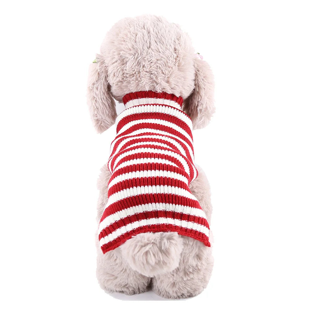 Christmas Dog Hoodies Holiday Puppy Costume Winter Pet Clothes Warm Plush Xmas Santa Elk Sweater Coat for Small Dog Cat Clothing