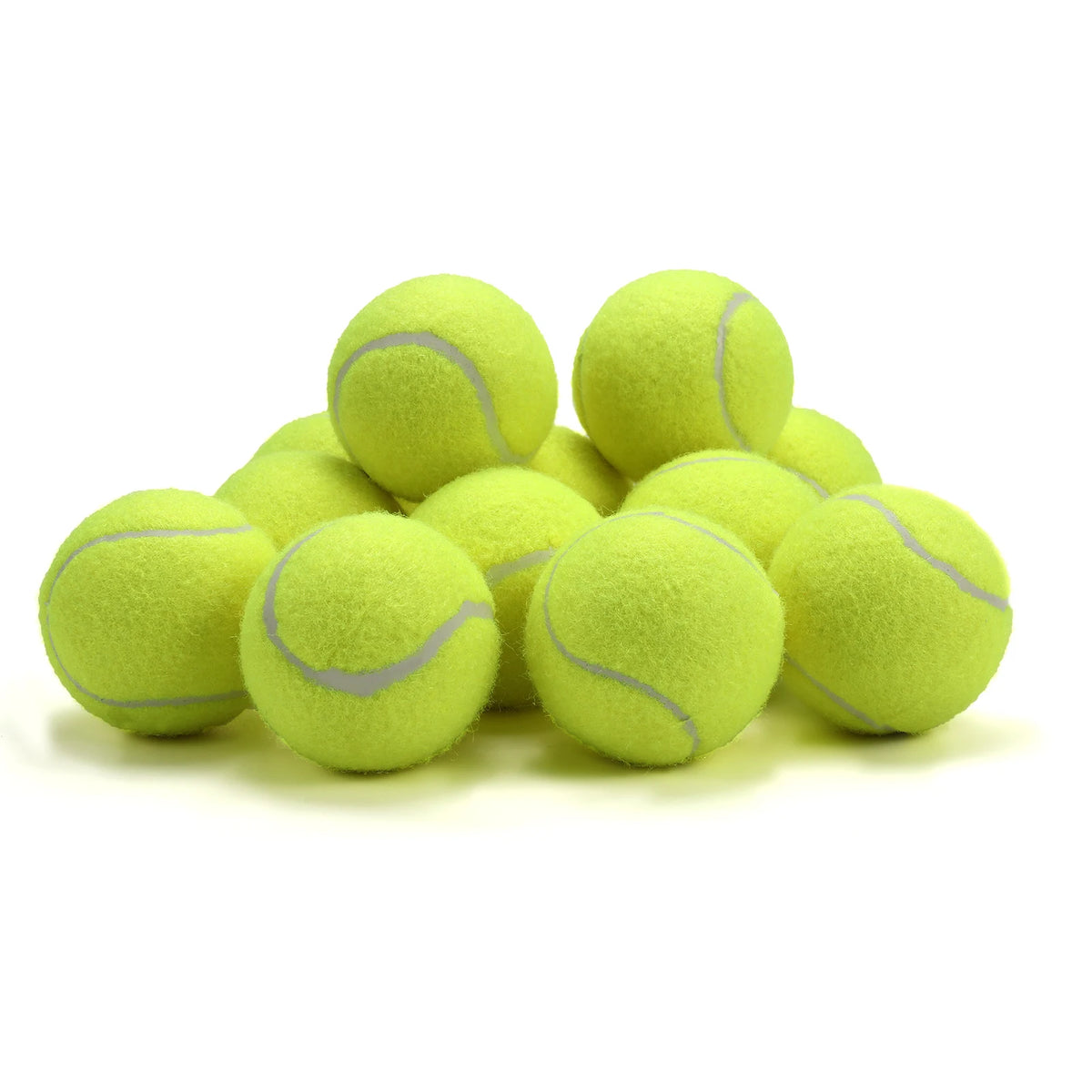 AMA Tennis Balls,6/12/20PCS Advanced Training Balls for Beginner Pet Dog Practice Tennis Balls with Mesh Bag for Easy Carry