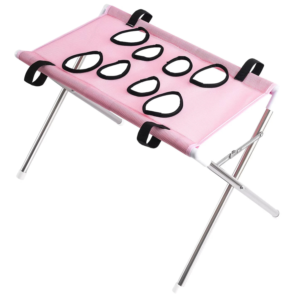 Dog Grooming Table Pet Grooming Hammock Basic Upgraded Models Foldable Bathing Nail Trimming Stand for Small Dogs Cats Home