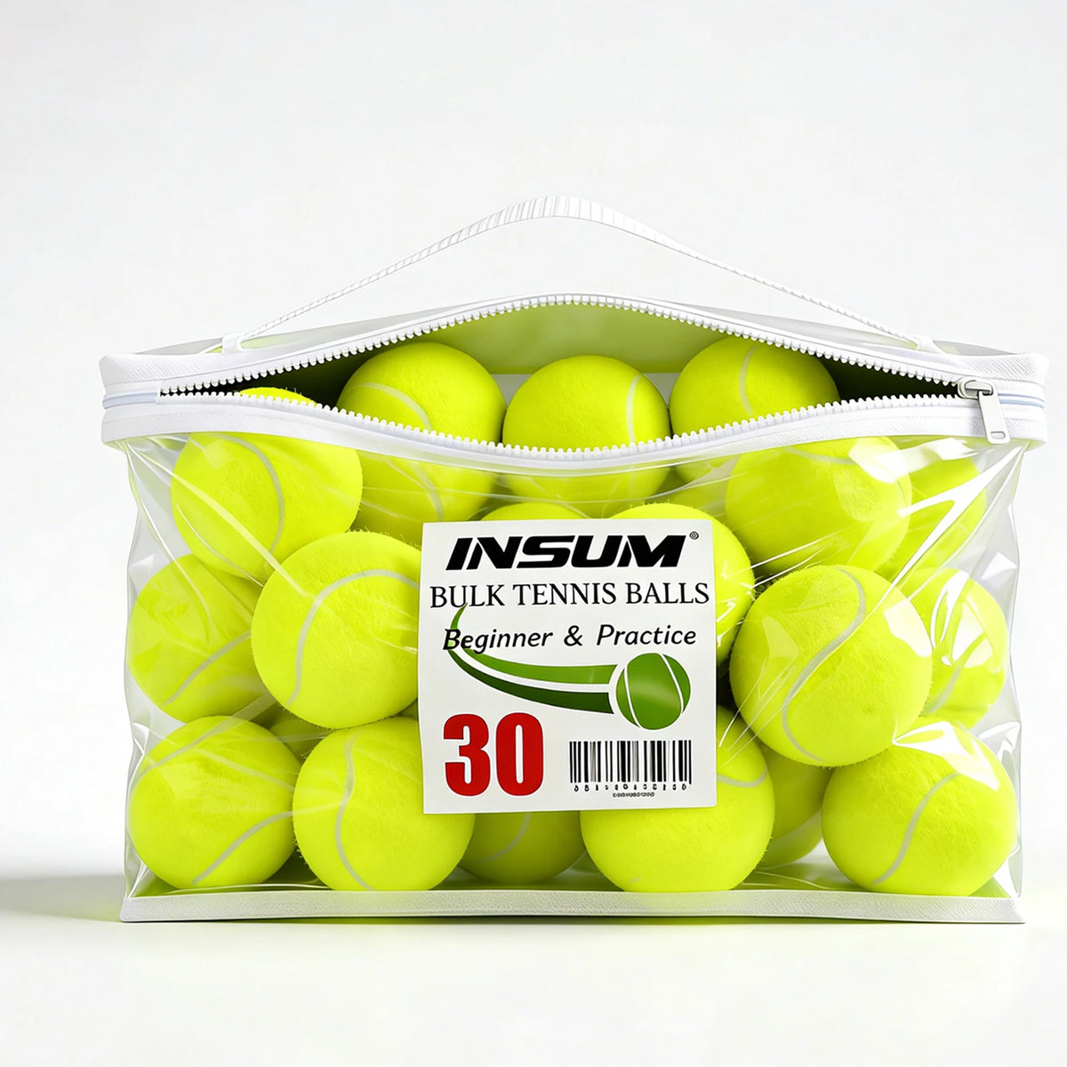 AMA Tennis Balls,6/12/20PCS Advanced Training Balls for Beginner Pet Dog Practice Tennis Balls with Mesh Bag for Easy Carry