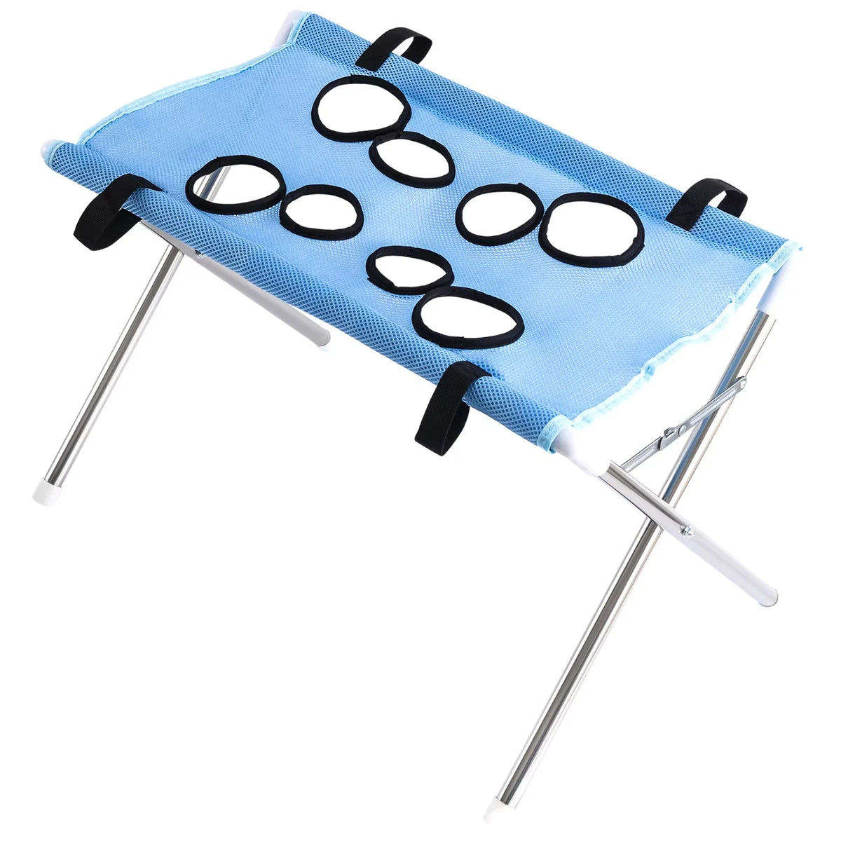 Dog Grooming Table Pet Grooming Hammock Basic Upgraded Models Foldable Bathing Nail Trimming Stand for Small Dogs Cats Home
