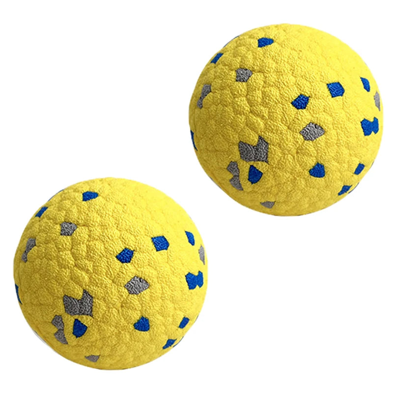 Dog Toy Ball Solid Bite Resistant Small Large Dog Toys E-TPU High Elasticity Pet Chew Ball Toy Interactive Puppy Pet Supplies