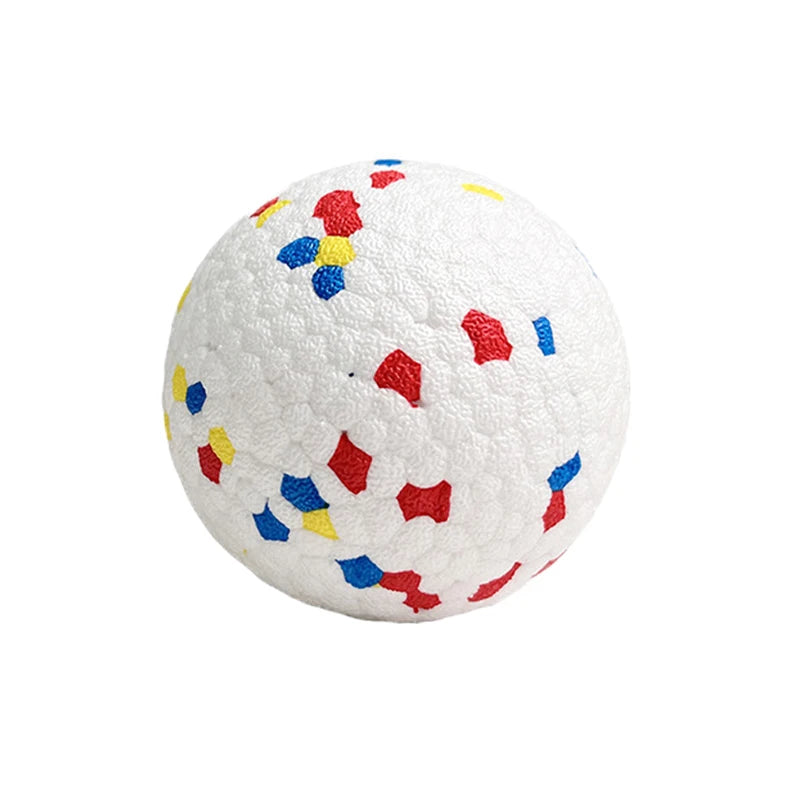 Dog Toy Ball Solid Bite Resistant Small Large Dog Toys E-TPU High Elasticity Pet Chew Ball Toy Interactive Puppy Pet Supplies