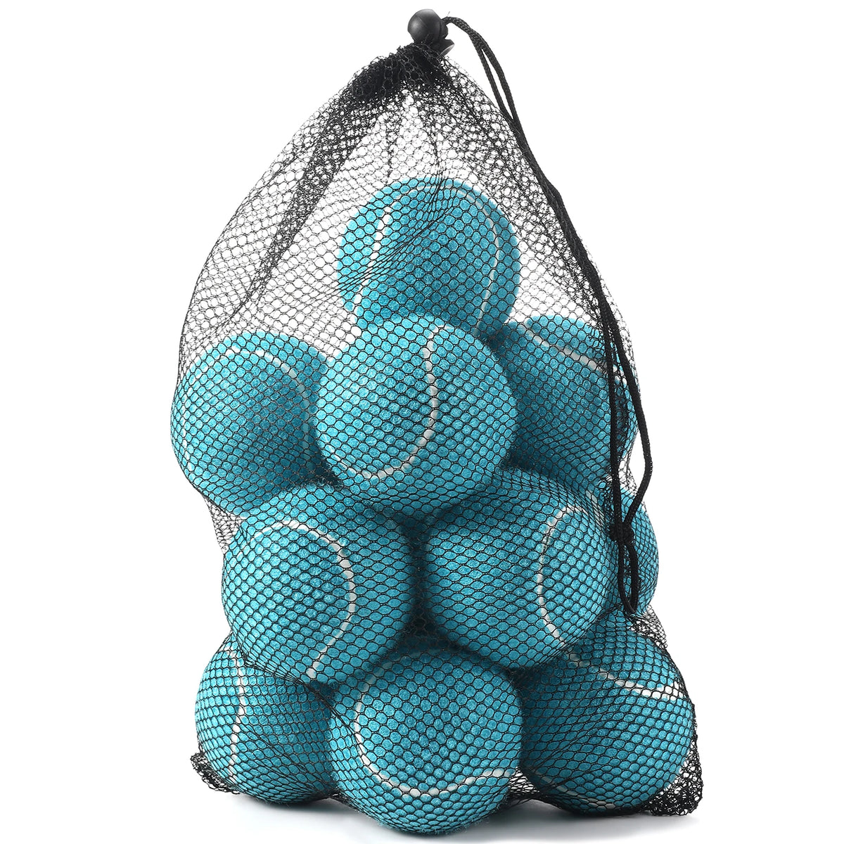 AMA Tennis Balls,6/12/20PCS Advanced Training Balls for Beginner Pet Dog Practice Tennis Balls with Mesh Bag for Easy Carry