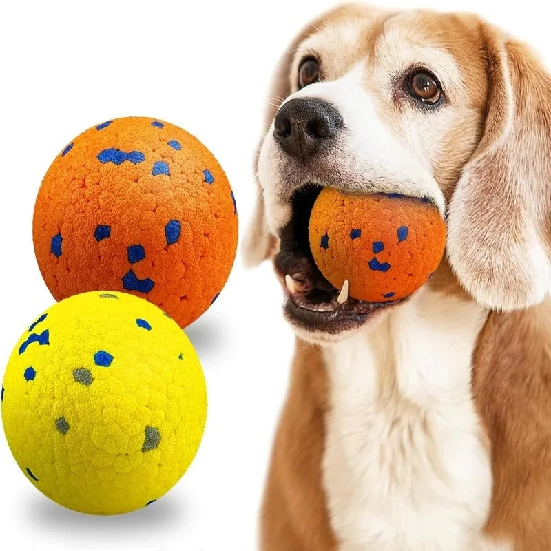 Dog Toy Ball Solid Bite Resistant Small Large Dog Toys E-TPU High Elasticity Pet Chew Ball Toy Interactive Puppy Pet Supplies