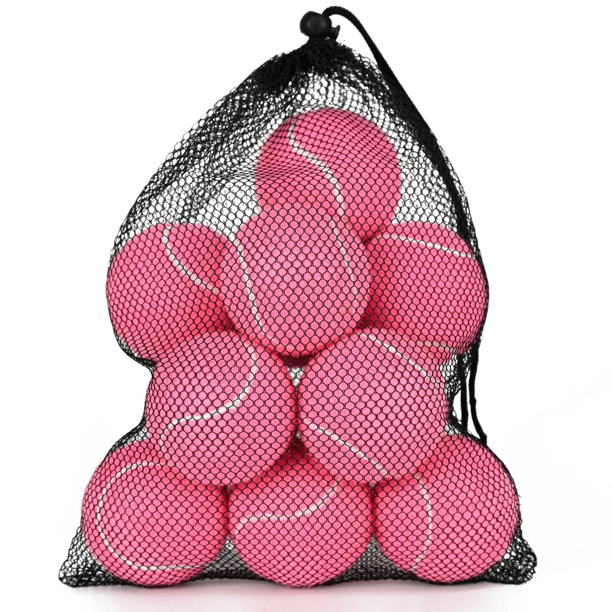 AMA Tennis Balls,6/12/20PCS Advanced Training Balls for Beginner Pet Dog Practice Tennis Balls with Mesh Bag for Easy Carry