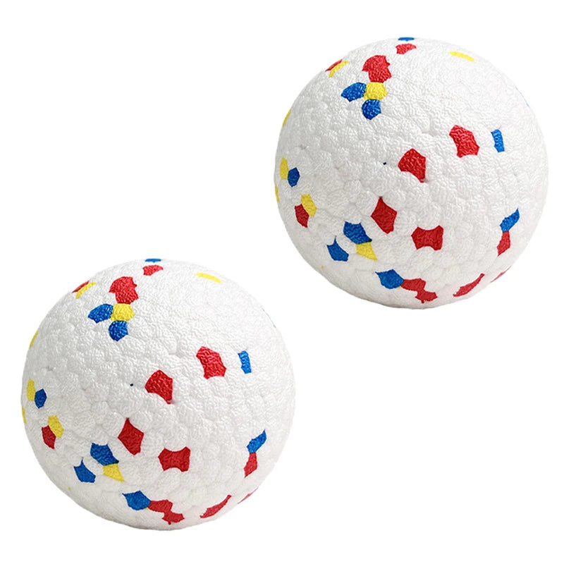 Dog Toy Ball Solid Bite Resistant Small Large Dog Toys E-TPU High Elasticity Pet Chew Ball Toy Interactive Puppy Pet Supplies